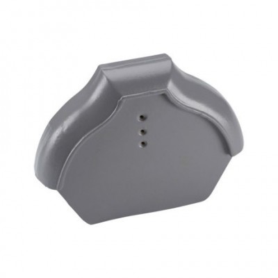 Tondach Pilis íves hornyolt gerinc lezáróelem 17 cm