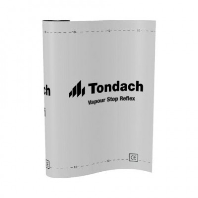Tondach VAPOUR STOP REFLEX belső oldali párazáró fólia, hőtükrös felülettel 75 m2/tek